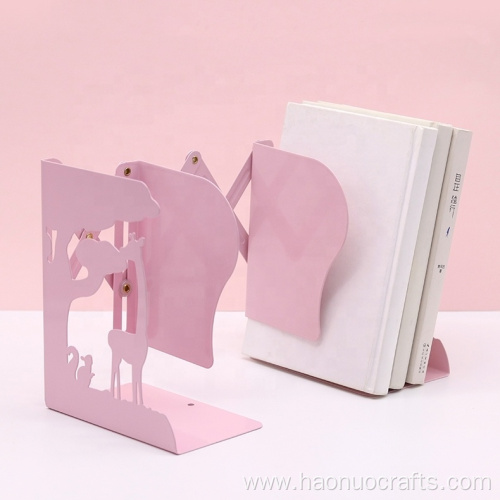 Creative telescopic simple bookend for students storage
